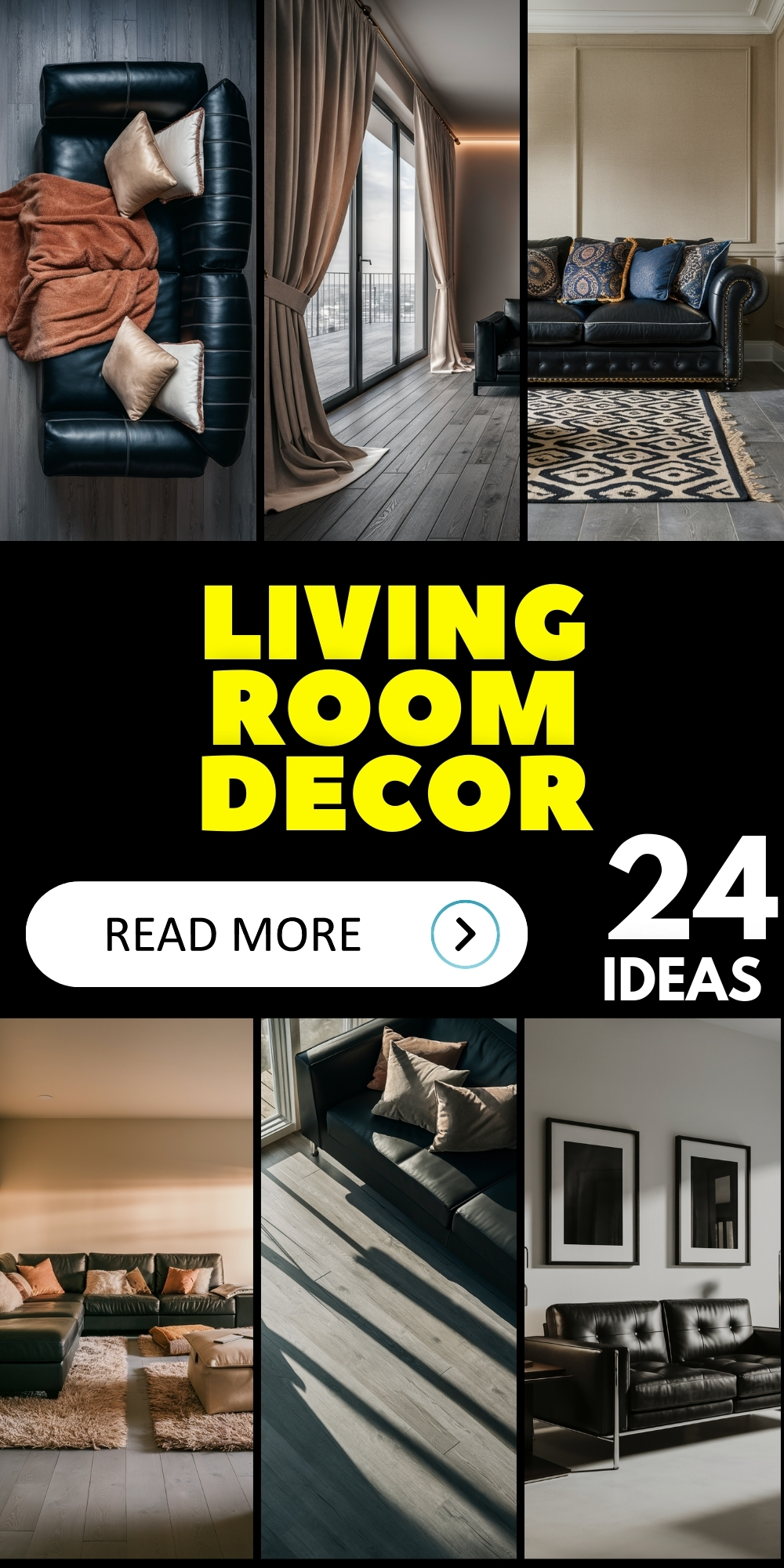 24 Creative Living Room Decor Ideas for Cozy, Elegant, and Small Spaces