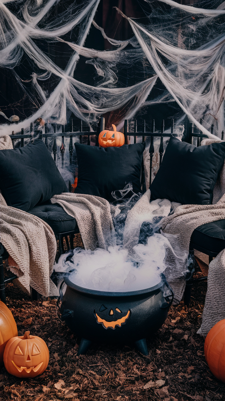 24 Spooky Halloween Outdoor Ideas for DIY Yard Decorations and Witch House Themes