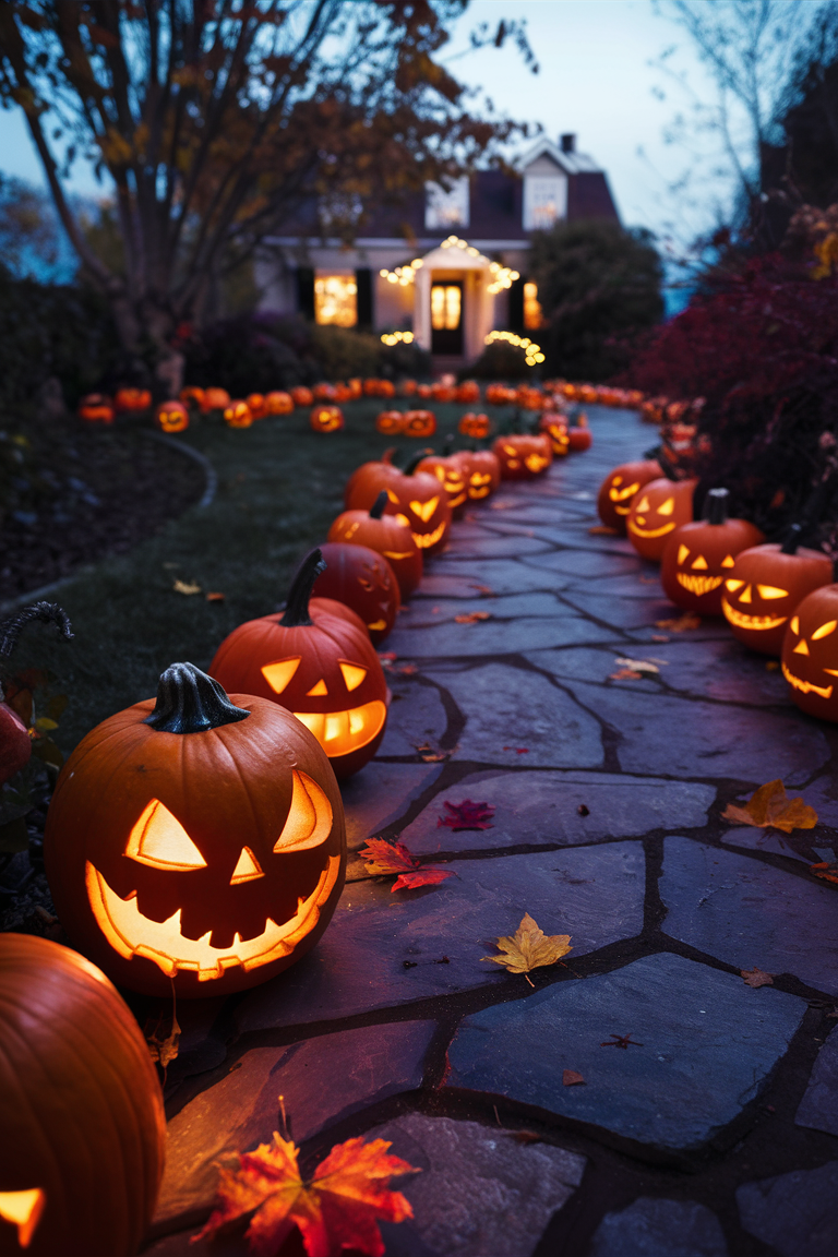 24 Spooky Halloween Outdoor Ideas for DIY Yard Decorations and Witch House Themes