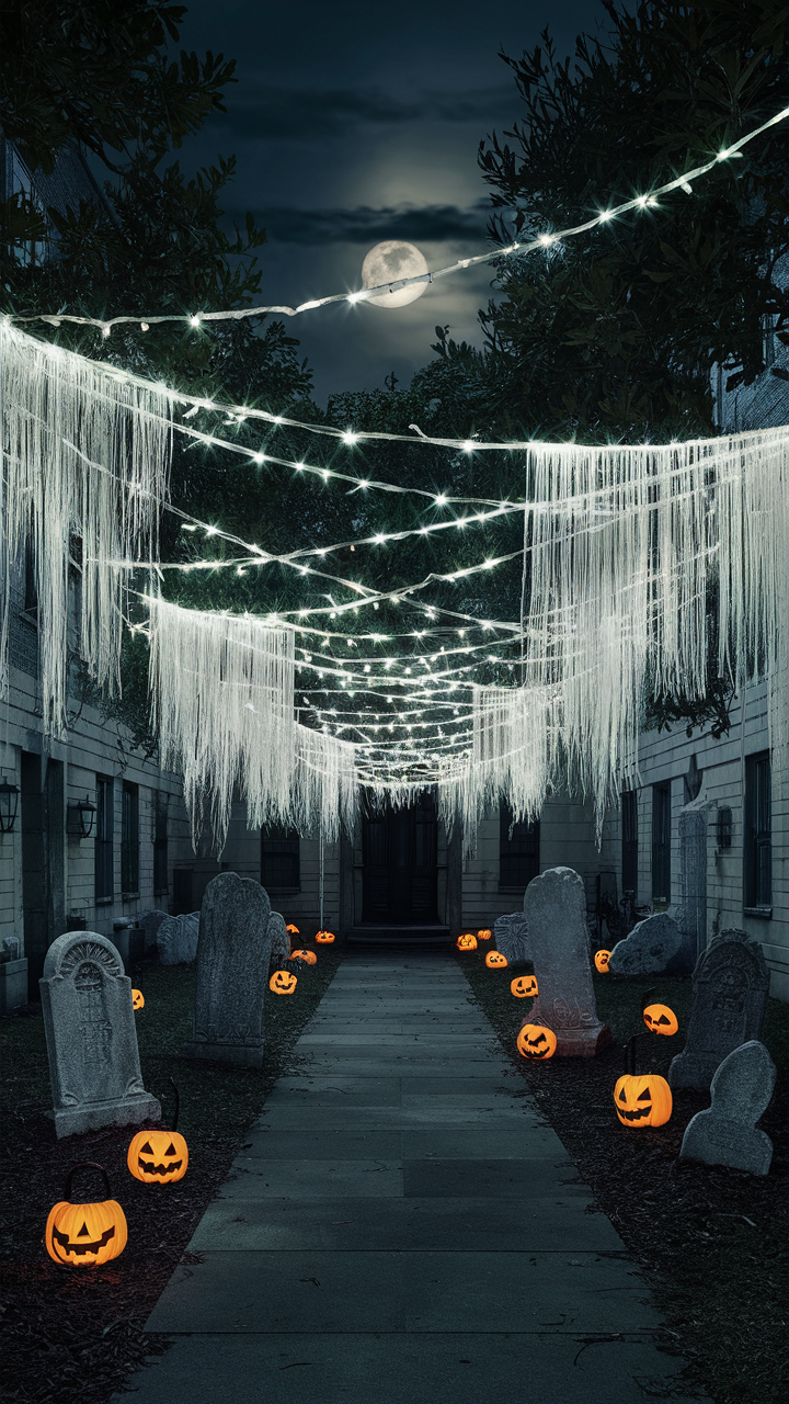 24 Spooky Halloween Outdoor Ideas for DIY Yard Decorations and Witch House Themes