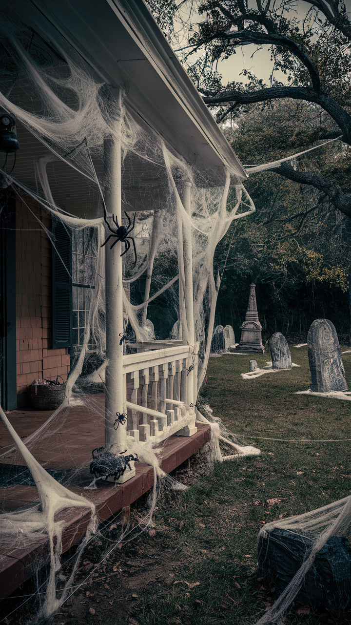 24 Spooky Halloween Outdoor Ideas for DIY Yard Decorations and Witch House Themes