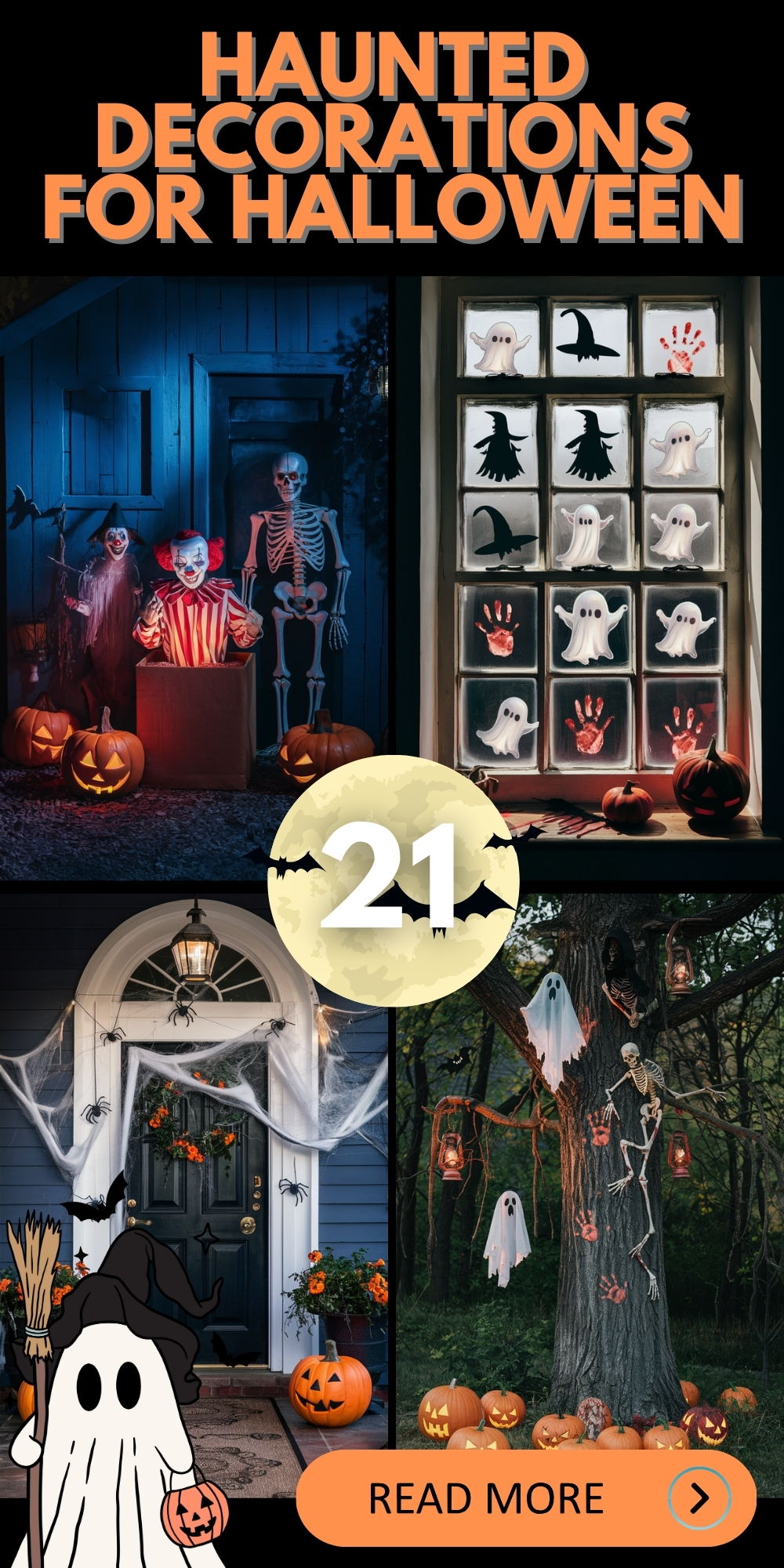 Haunted Decorations for Halloween: Scary Ideas for Mansions, Gardens, and More