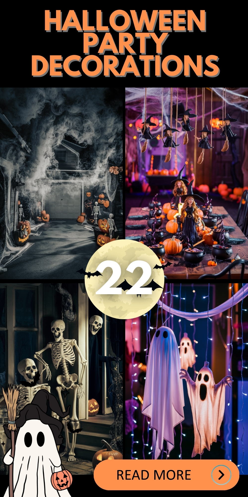 Spooky Halloween Party Decorations: Indoor, Outdoor, DIY, and Easy Ideas for All Ages