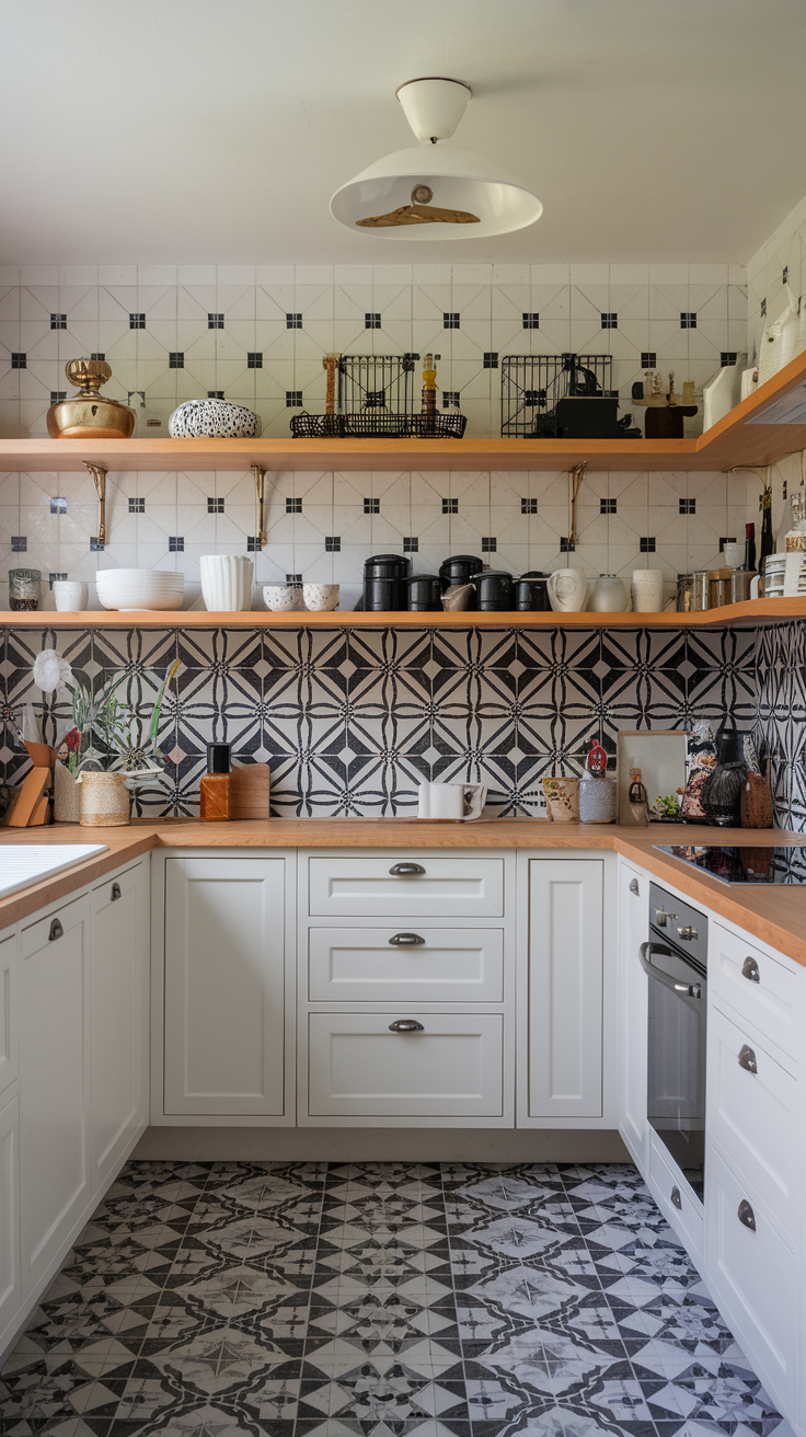 Stunning Black and White Kitchen Ideas: Cabinets, Decor, and Backsplashes