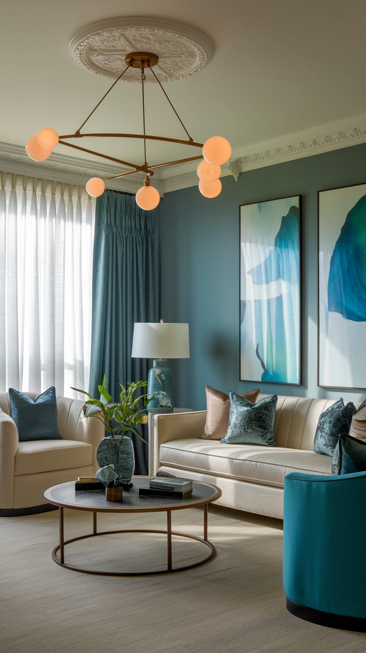 Creative Blue and Green Living Room Ideas for Modern, Cozy, and Farmhouse Styles