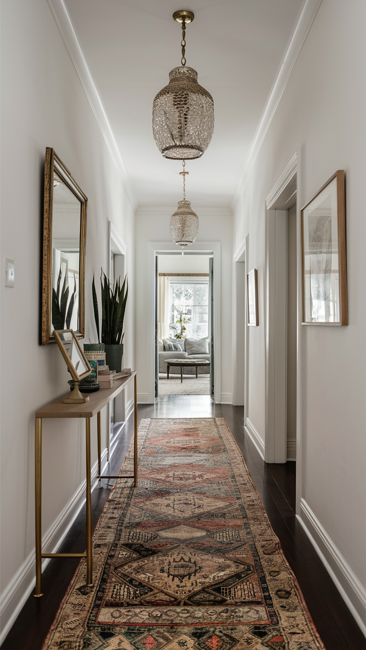 Creative Hallways Decor Ideas to Transform Narrow, Long, and Small Spaces