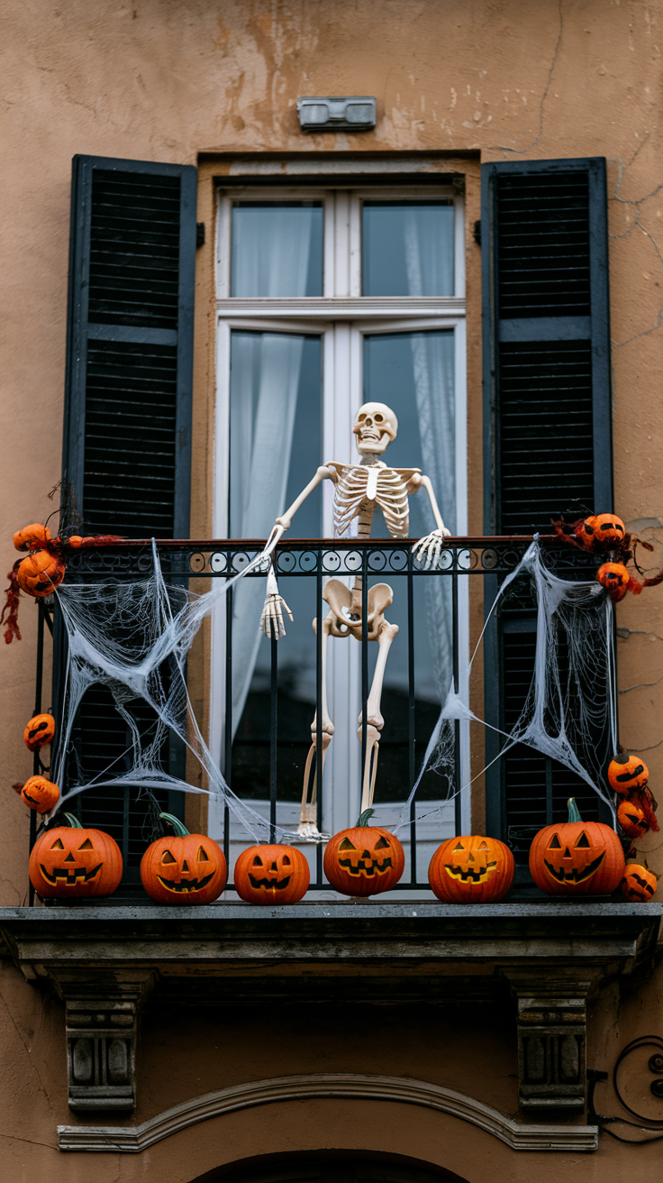 Spooky Halloween Decorations for Your Balcony: DIY, Outdoor, and Apartment Ideas