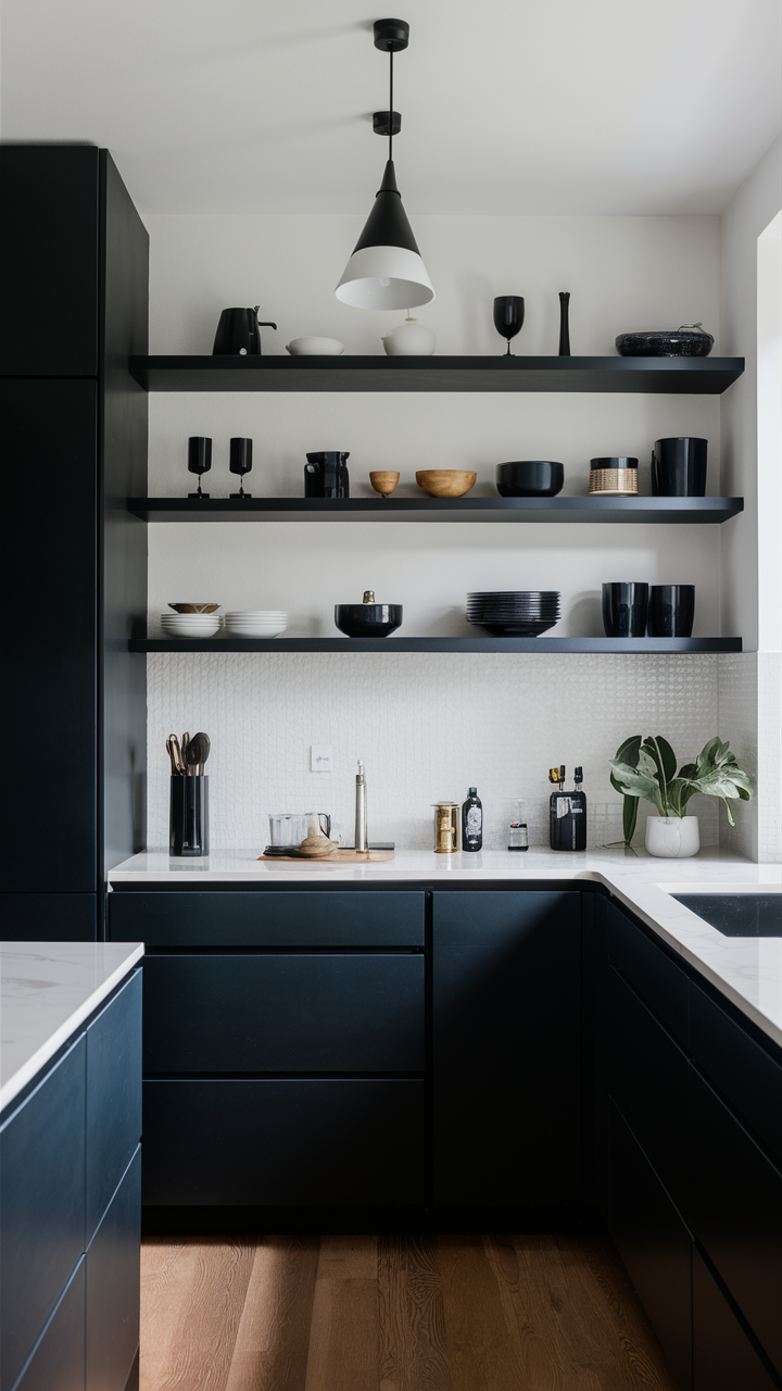 Stunning Black and White Kitchen Ideas: Cabinets, Decor, and Backsplashes