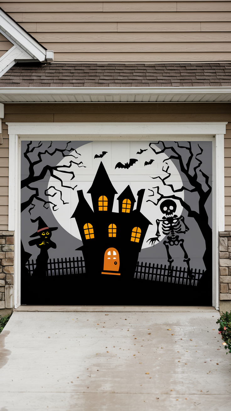 Transform Your Space with Spooky Halloween Garage Decorations and DIY Ideas