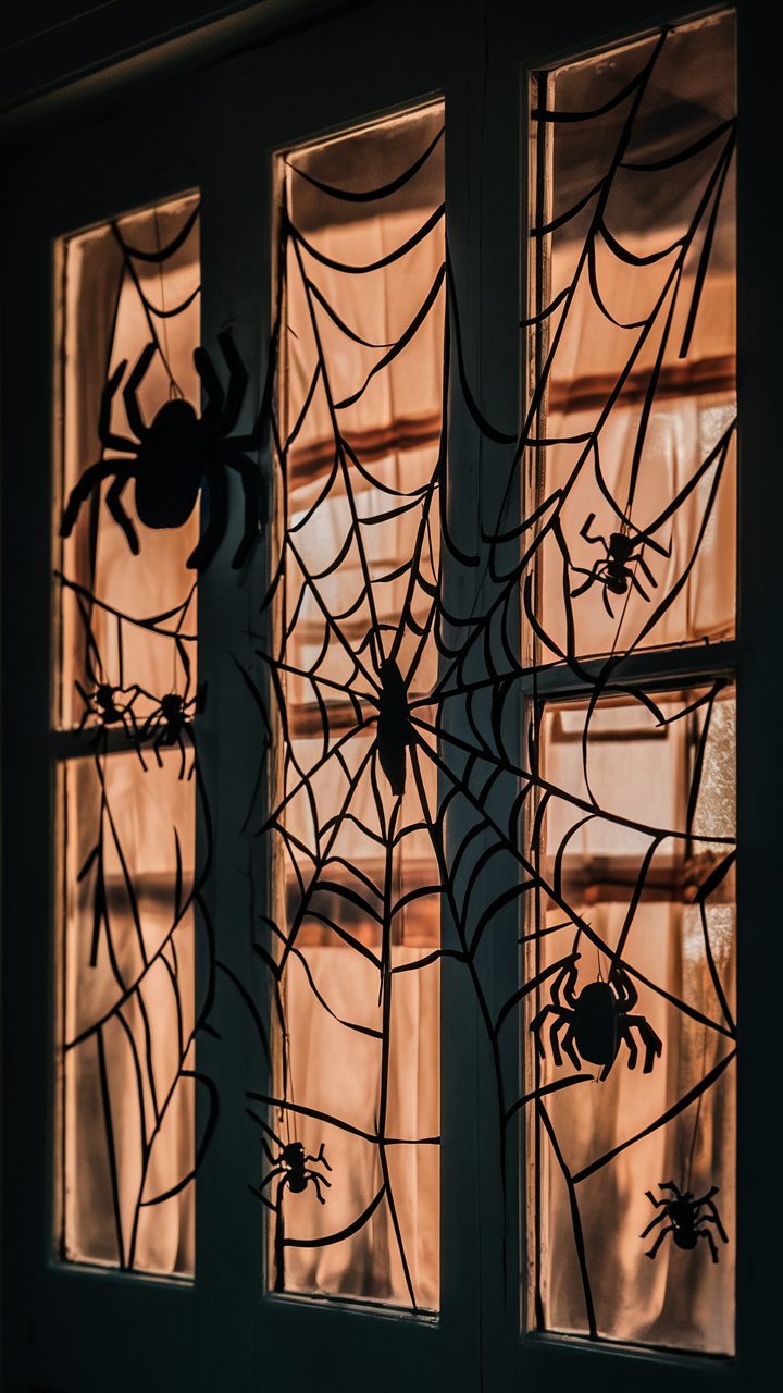 Creative and Easy DIY Halloween Windows Decoration Ideas for a Spooky Look