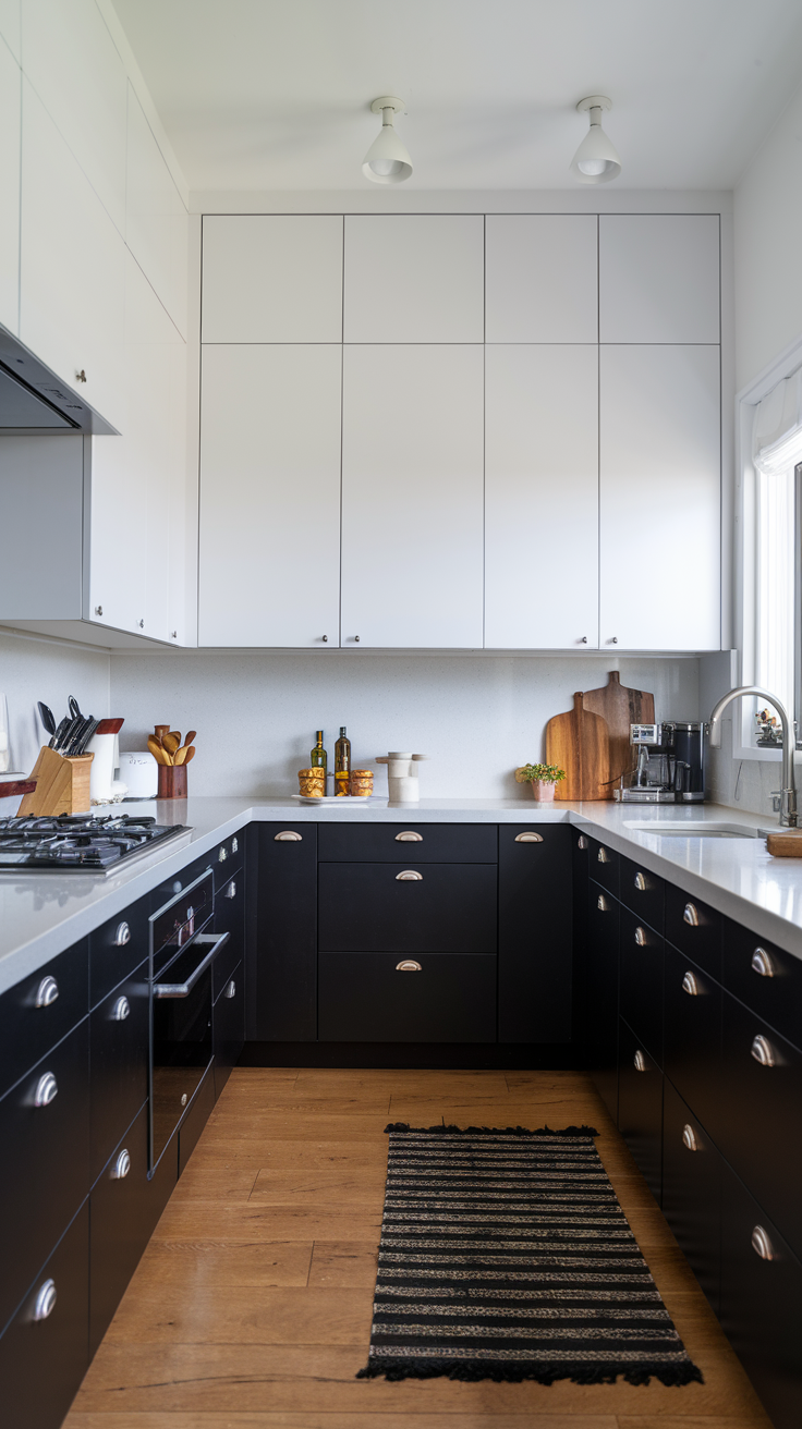 Stunning Black and White Kitchen Ideas: Cabinets, Decor, and Backsplashes