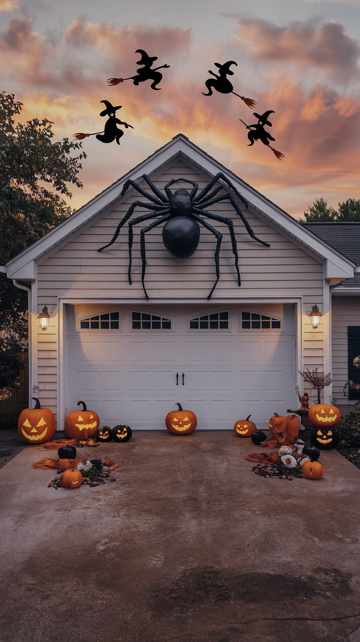 Transform Your Space with Spooky Halloween Garage Decorations and DIY Ideas