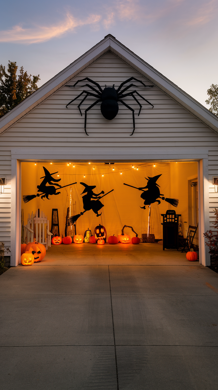 Transform Your Space with Spooky Halloween Garage Decorations and DIY Ideas