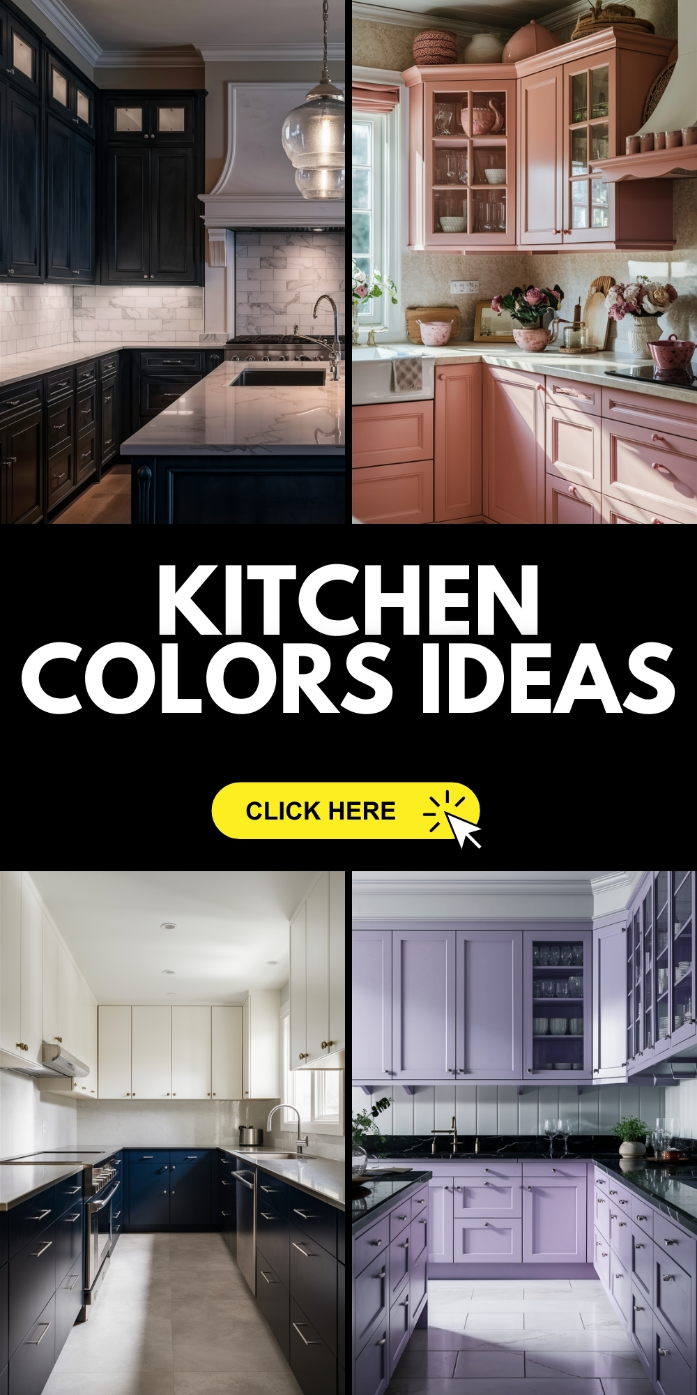 24 Creative Kitchen Colors Ideas: Transform Your Space with Unique Painting and Design