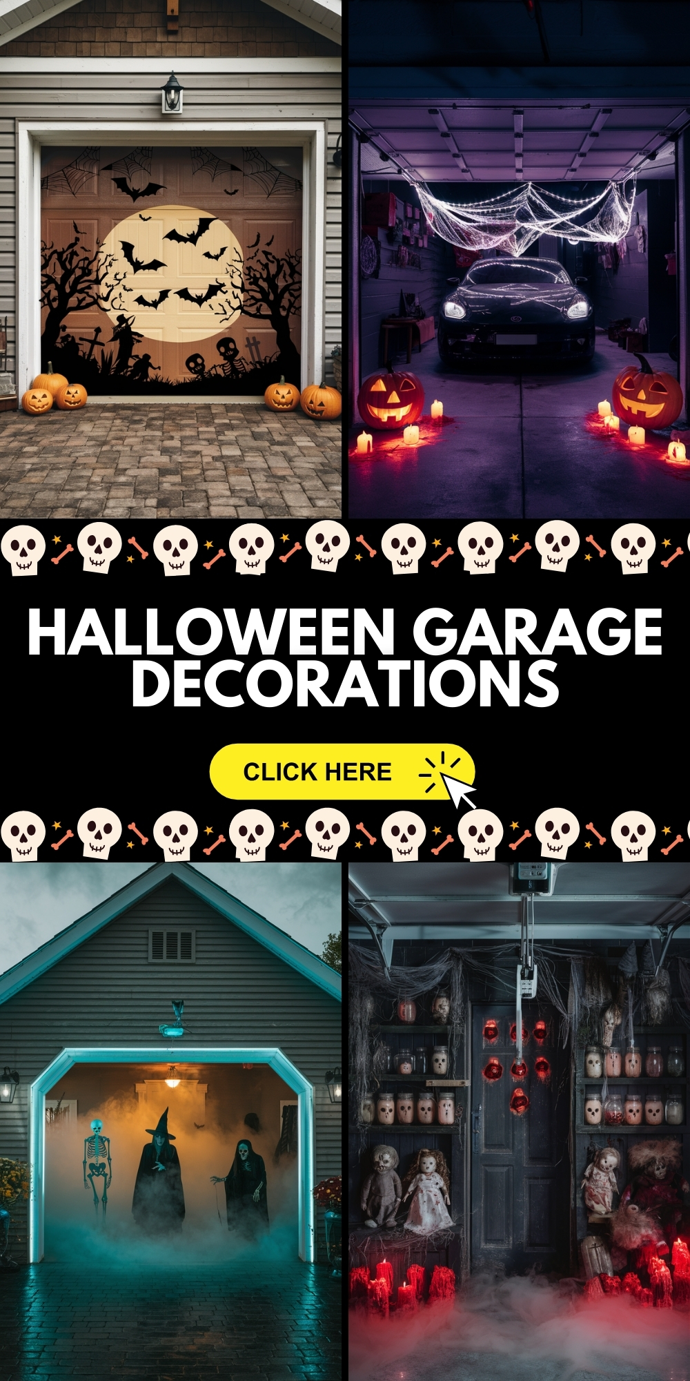 Transform Your Space with Spooky Halloween Garage Decorations and DIY Ideas