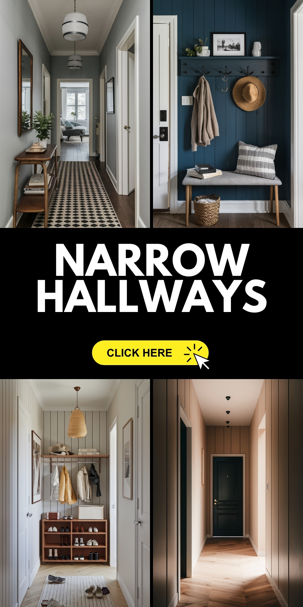 Creative Ideas for Decorating Narrow Hallways: Paint, Furniture, and Decor Tips