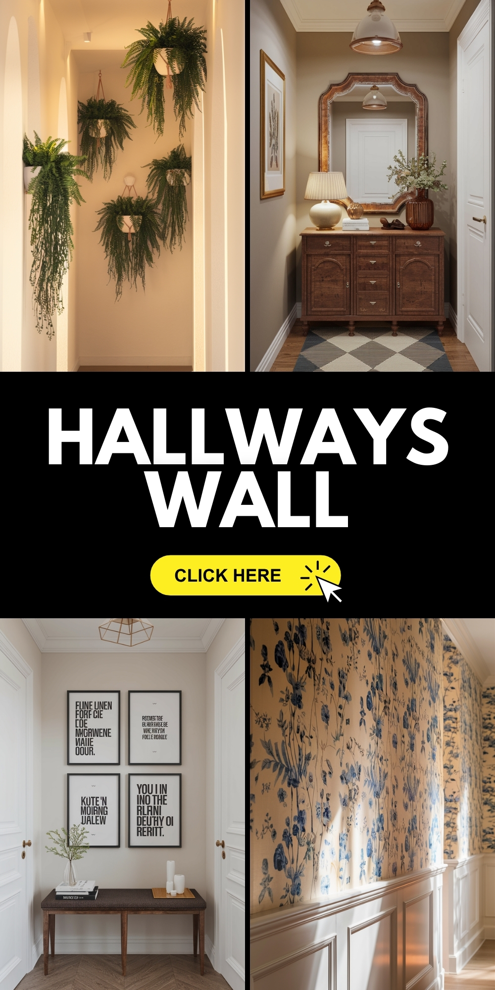 Creative Hallway Wall Decor Ideas: Colors, Art, Mirrors, and Modern Design