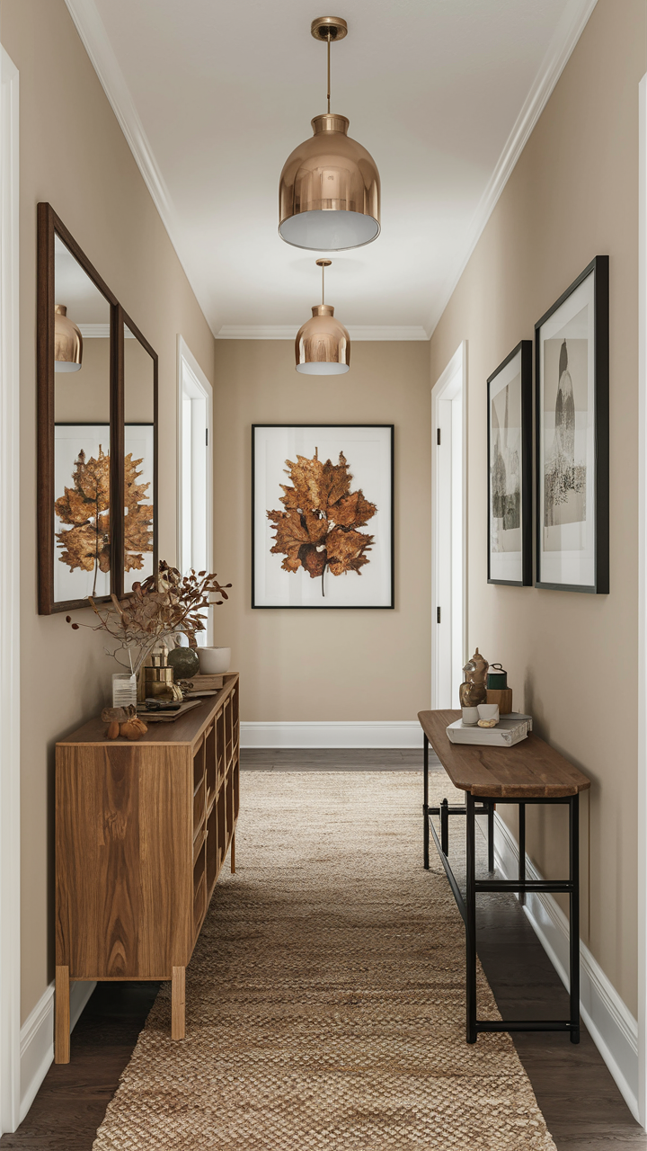 Creative Hallway Wall Decor Ideas: Colors, Art, Mirrors, and Modern Design