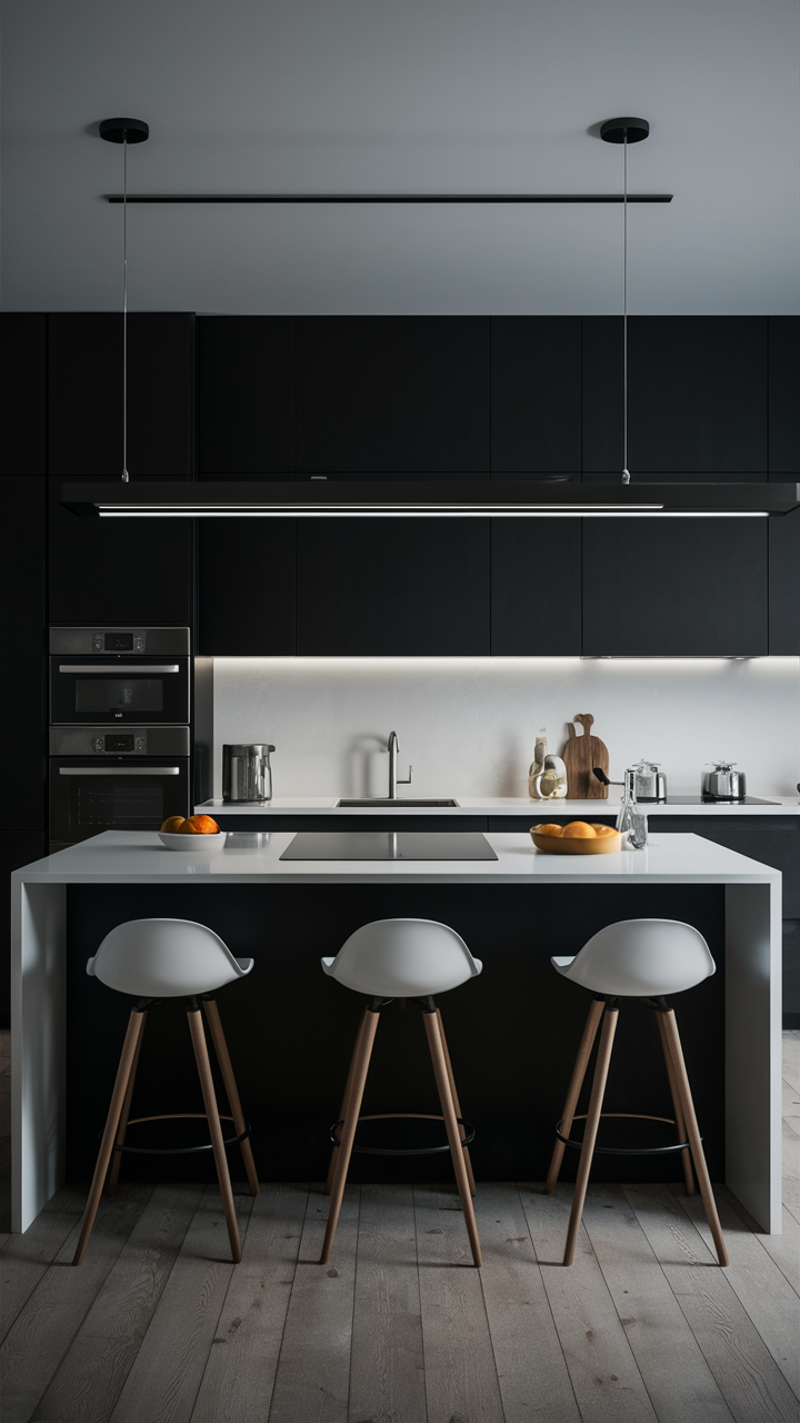 Stunning Black and White Kitchen Ideas: Cabinets, Decor, and Backsplashes