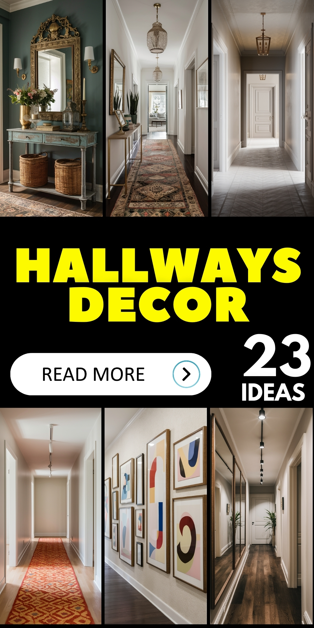 Creative Hallways Decor Ideas to Transform Narrow, Long, and Small Spaces