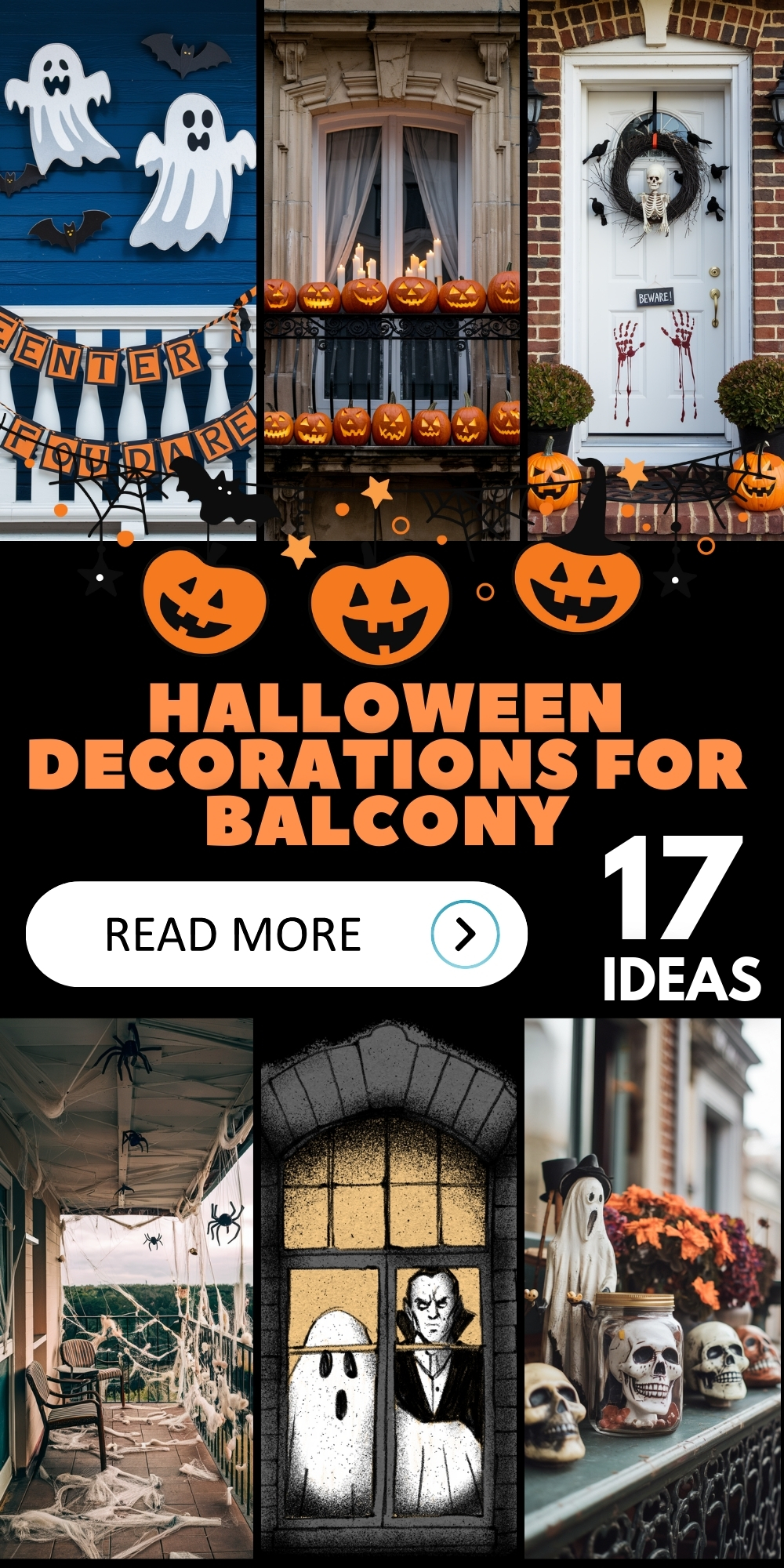 Spooky Halloween Decorations for Your Balcony: DIY, Outdoor, and Apartment Ideas