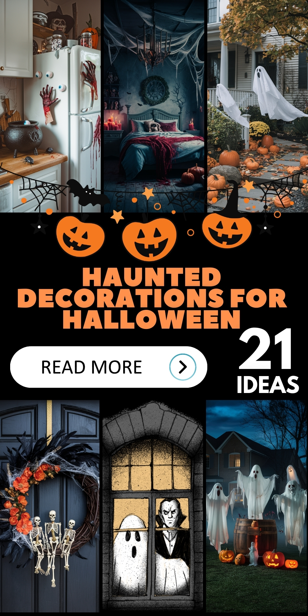 Haunted Decorations for Halloween: Scary Ideas for Mansions, Gardens, and More