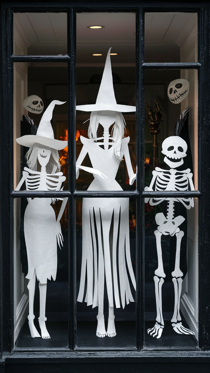 15 Ideas Easy DIY Halloween Outside Decorations for Spooky and Creative Yards