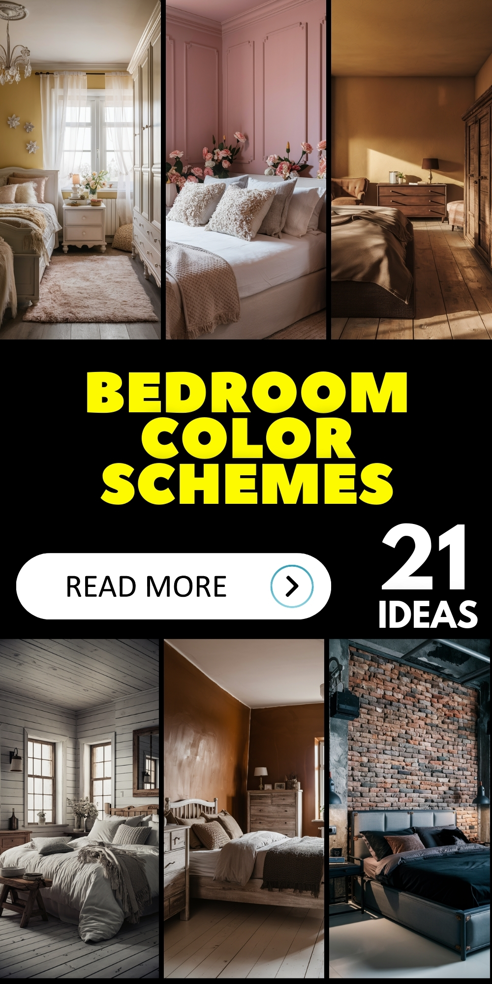 Bedroom Color Schemes: Creative Ideas for Every Style and Space Makeover