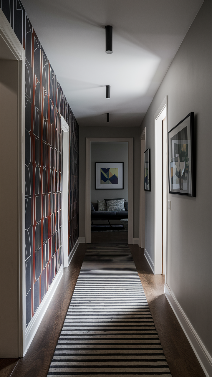 Creative Hallway Wall Decor Ideas: Colors, Art, Mirrors, and Modern Design