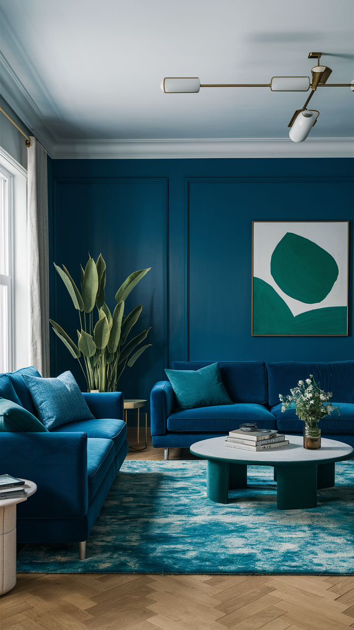 Creative Blue and Green Living Room Ideas for Modern, Cozy, and Farmhouse Styles