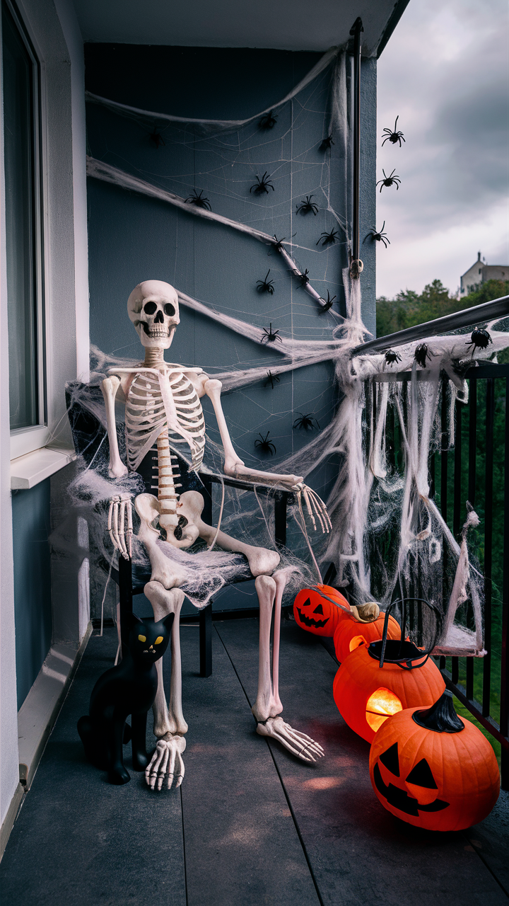 Spooky Halloween Decorations for Your Balcony: DIY, Outdoor, and Apartment Ideas