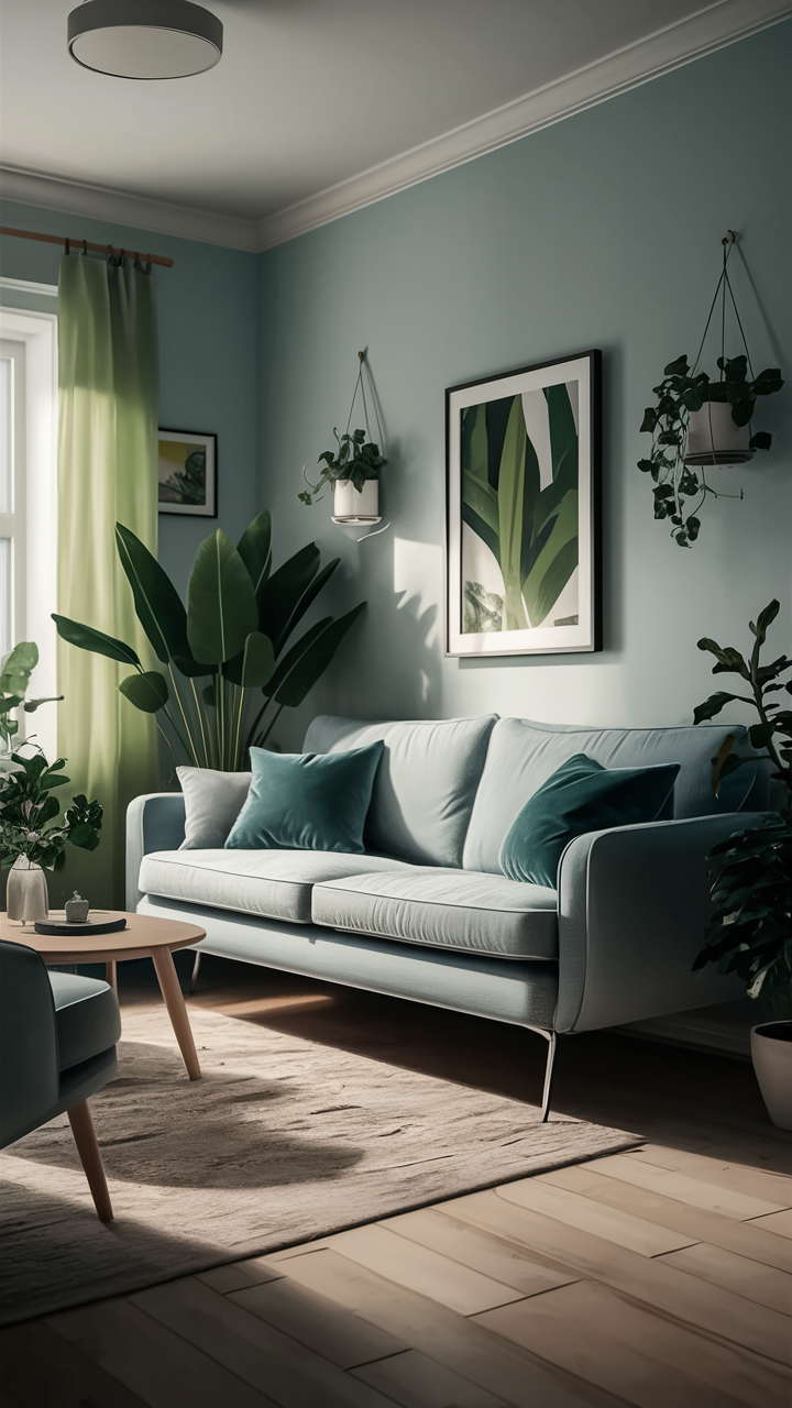 Creative Blue and Green Living Room Ideas for Modern, Cozy, and Farmhouse Styles