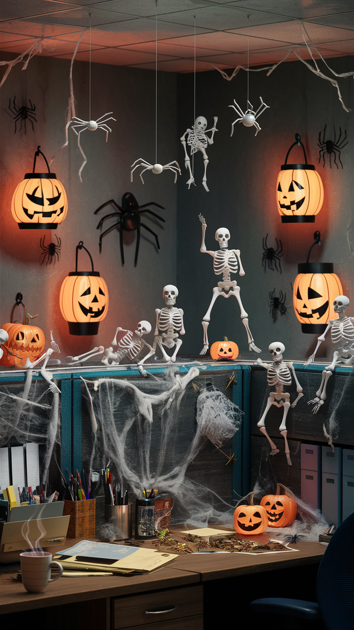 19 Office Halloween Decoration Ideas: Easy DIY Projects for Desks and Cubicles