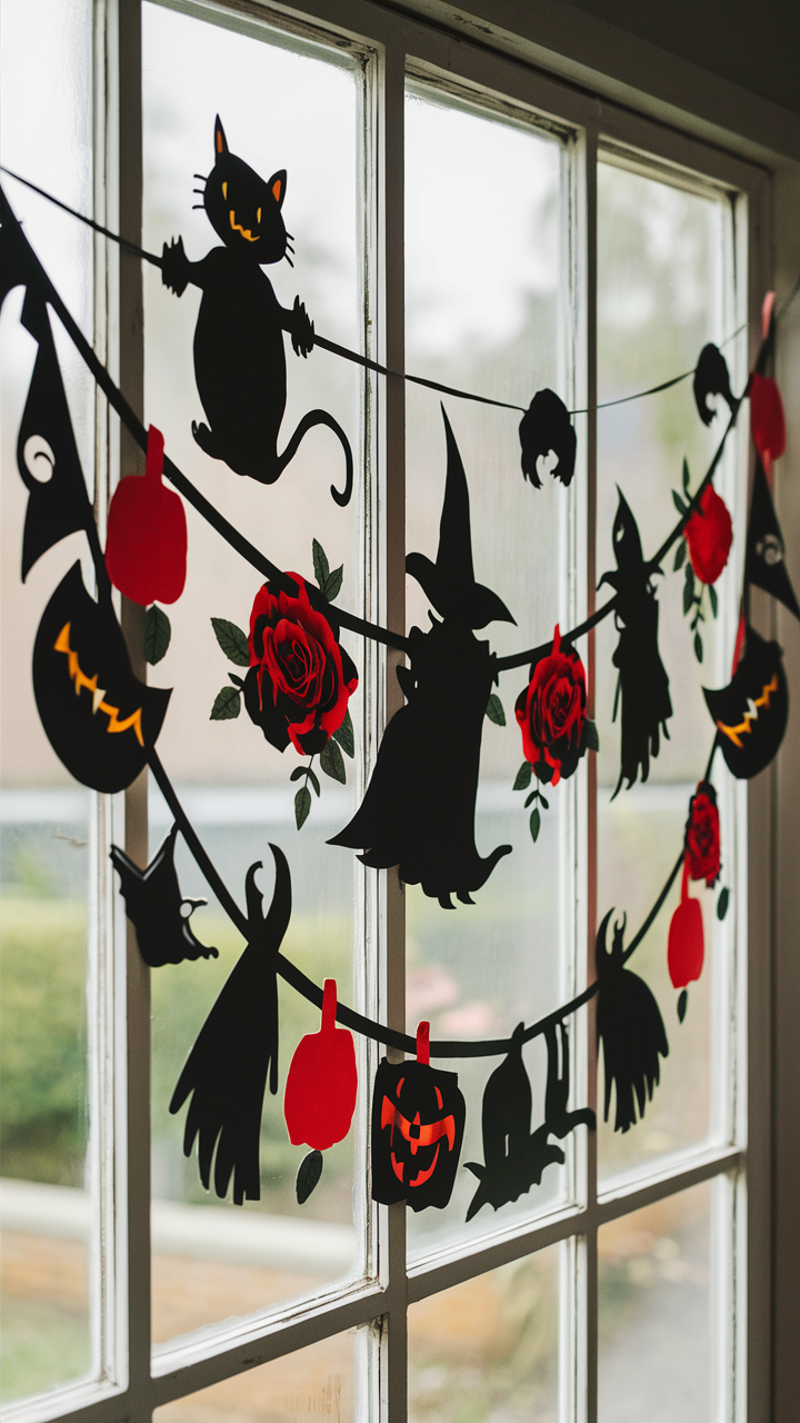 Creative and Easy DIY Halloween Windows Decoration Ideas for a Spooky Look