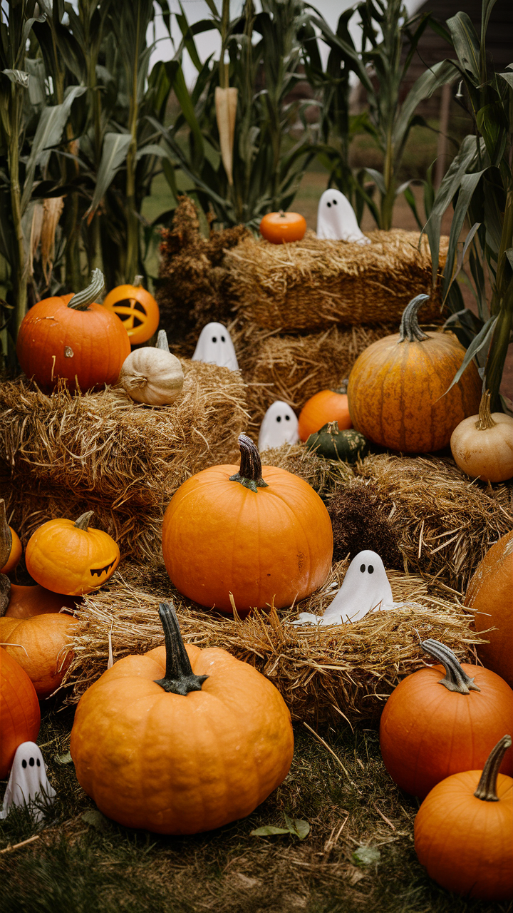 15 Ideas Easy DIY Halloween Outside Decorations for Spooky and Creative Yards