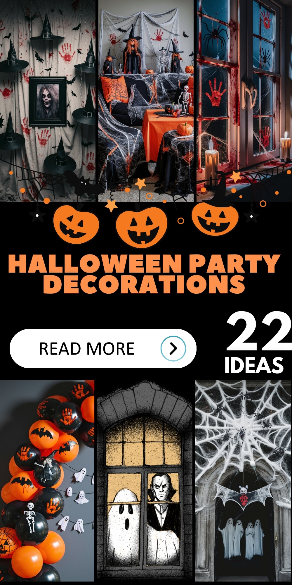 Spooky Halloween Party Decorations: Indoor, Outdoor, DIY, and Easy Ideas for All Ages