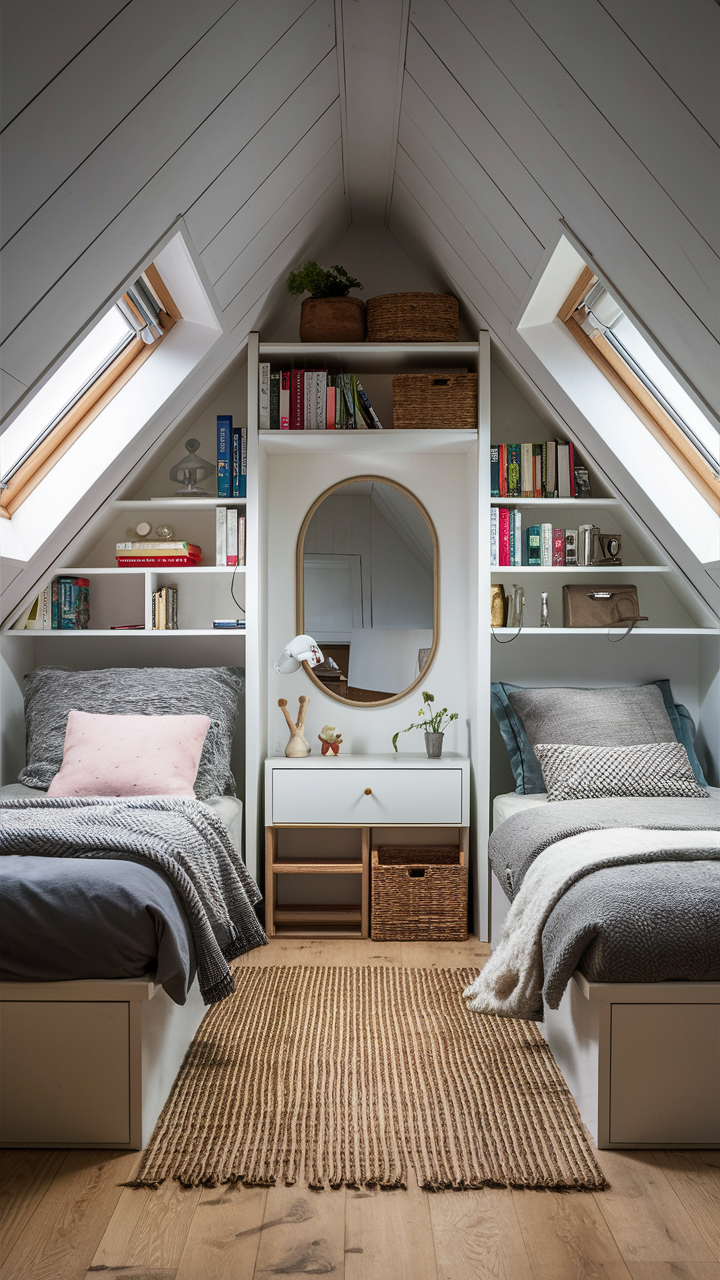 23 Attic Bedroom Ideas Creative Solutions for Small Spaces, Angled
